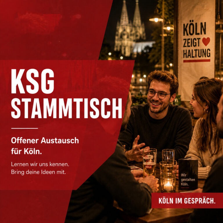 Stammtisch der KSG in Köln | Kölner StadtGesellschaft